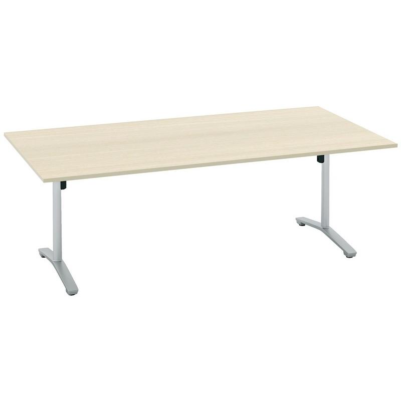 コクヨ品番 MT-V211P81M10-E 会議テーブル　ビエナ　固定角型天板　塗装脚アジャスター W2100xD1050xH720 ビエナ