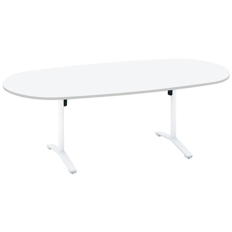 コクヨ品番 MT-VD211SAAMAW-E 会議テーブル　ビエナ　固定楕円天板　塗装脚アジャスター W2100xD1050xH720 ビエナ