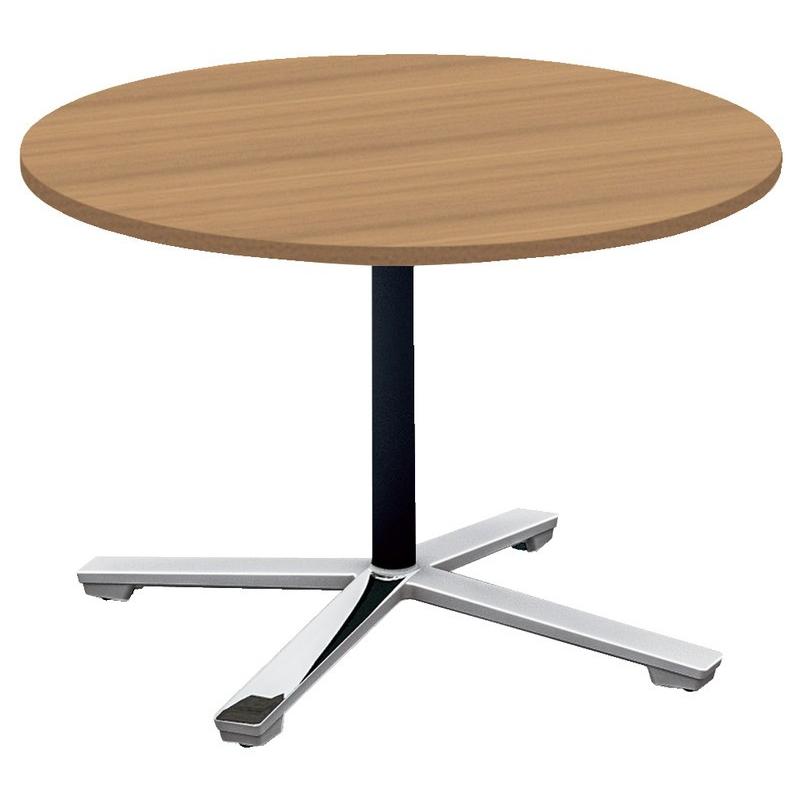 コクヨ品番 MT-VE9LPMP2-E 会議テーブル　ビエナ　固定円形天板　ロータイプポリッシュ脚 W900xD900xH550 ビエナ