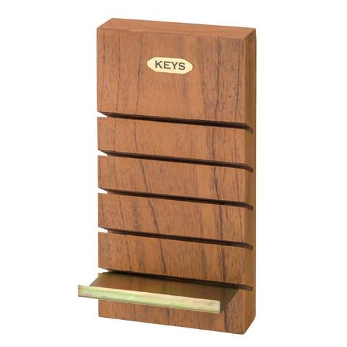 キーボックス キーケース 壁掛け 木製 おしゃれ 玄関 差し込み式 かっこいい key box key case トレー 鍵 収納 azgt