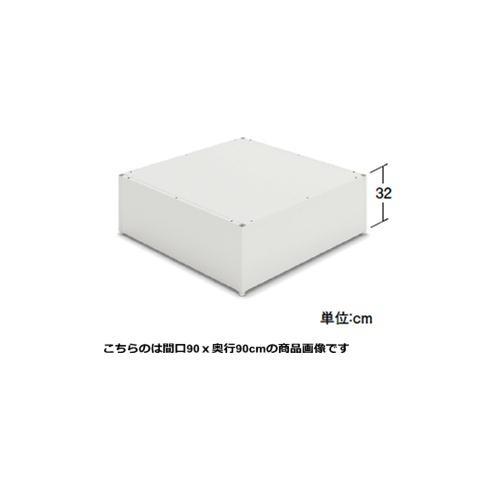 ステージ ワゴン 店舗用家具 お店 間口90x奥行き60x高さ45cm アジャスター付き ハイタイプ 陳列台