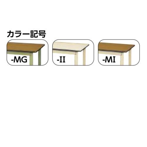 作業台 テーブル  ワークテーブル ワークベンチ 180cm 75cm 高さ調整タイプ移動式 耐荷重 160kg ポリエステル 天板 工場 作業場 軽量｜office-arrows｜04