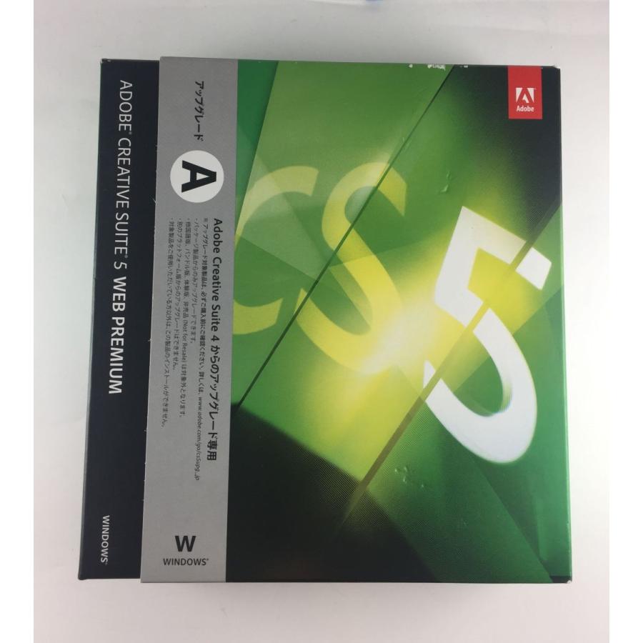 Adobe Creative Suite 5 Web Premium アップグレード版A Windows版