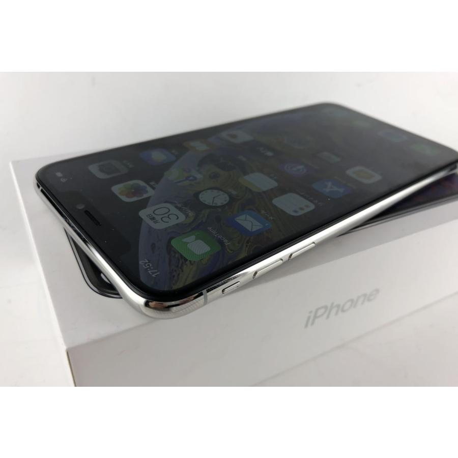iPhone XS 64G SIMフリー シルバー AU 中古 ネットワーク利用 iPhone XS 64G SIMフリー シルバー AU 中古 ネットワーク利用