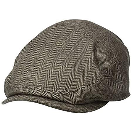 Stetson Men's Cashmere Blend Ivy Cap with Silk Lining, Brown, Large好評販売中 その他帽子