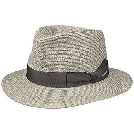 Stetson Ventaco Traveller Straw Hat Women/Men Grey-Mottled 7-7 1/8好評販売中 その他帽子