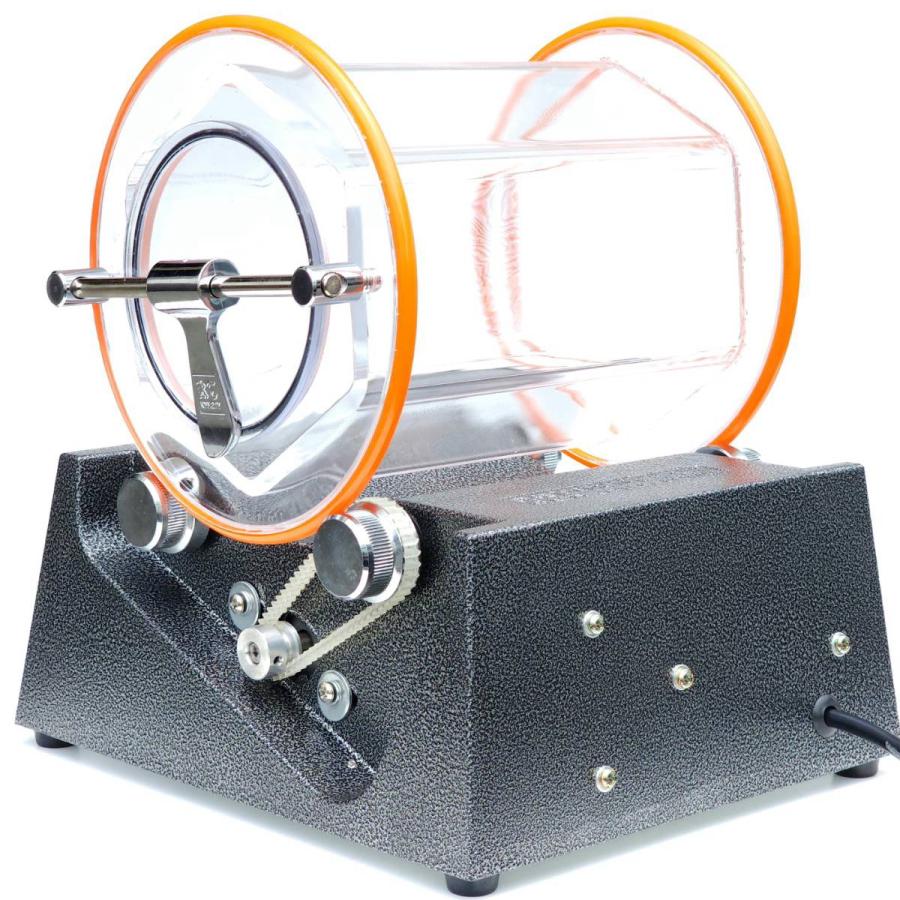バレル研磨機 回転バレル研磨機 5段速度調節 タイマー付き チェンジバレル研磨機