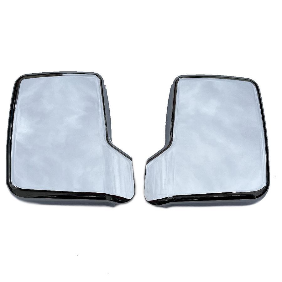 エブリィ DA17V エブリイ バン ドアミラーカバー メッキ 左右セット