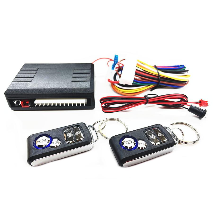 キーレスエントリー キット 後付け 12V 汎用 アンサーバック機能付き