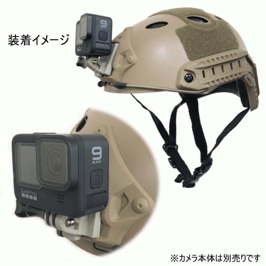 タクティカル ヘルメット ミリタリー ファスト GoPro カメラマウント付き システム拡張可 サバイバルゲーム 特殊部隊 フリーサイズ タン  :TAC-HEL-T:OFFICE K - 通販 - Yahoo!ショッピング