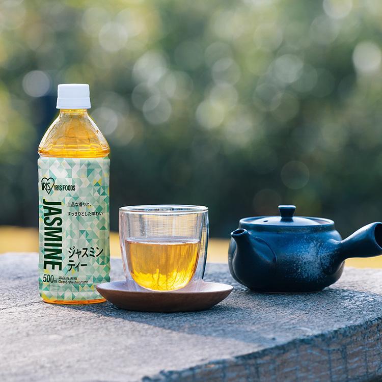 お茶 ルイボス ルイボスティー ジャスミン ジャスミンティー 500ml 24
