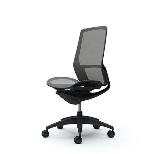 『受注生産品』オカムラ オフィスチェア フィノラ 肘なし ハイバック メッシュ座 ミディアムグレー C735MR-F1F2