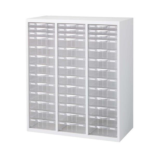 生興 クウォール システム収納庫  プラスチックキャビネット  W900×D400×H1050 RW4-N10C39