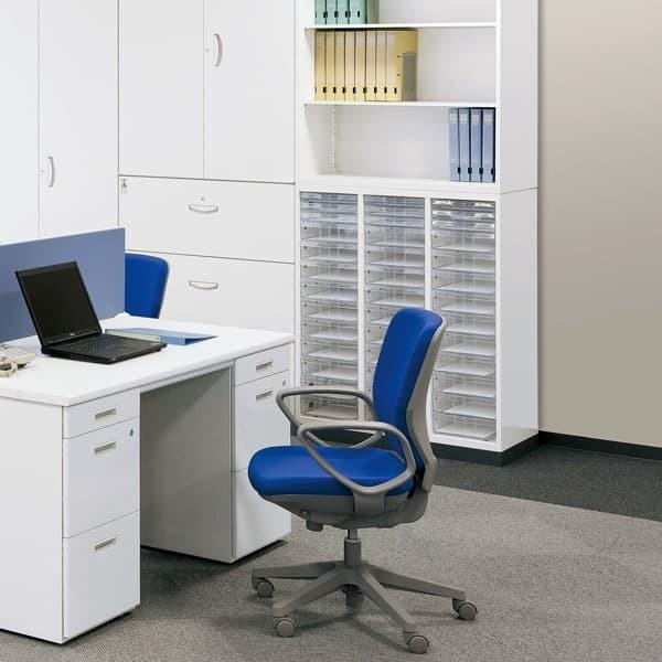 生興 クウォール システム収納庫  プラスチックキャビネット  W900×D400×H1050 RW4-N10C39の画像