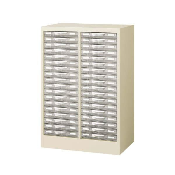 生興 B4判整理ケース B4判床置型 プラスチック引出し W595×D400×H880 B4G-P218S
