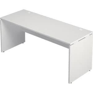 Garage 木製パソコンデスク AFデスク 幅160cm 奥行き60cm AF-166H 白 ホワイト