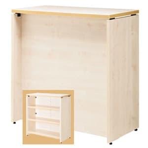 Garage - 受け付けカウンタ 御機嫌カウンタ  fantoni 幅90珊 奥ふかさ45珊 高さ95珊 GL-099CH 材木 家具、インテリア-オフィス家具-応接用テーブル