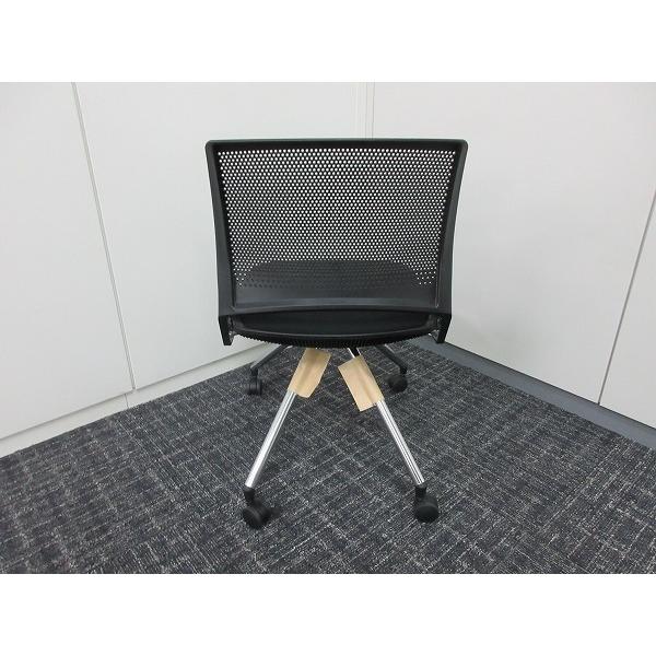 オカムラ（okamura） 未使用品 クリール ネスティングチェア 肘なし 4
