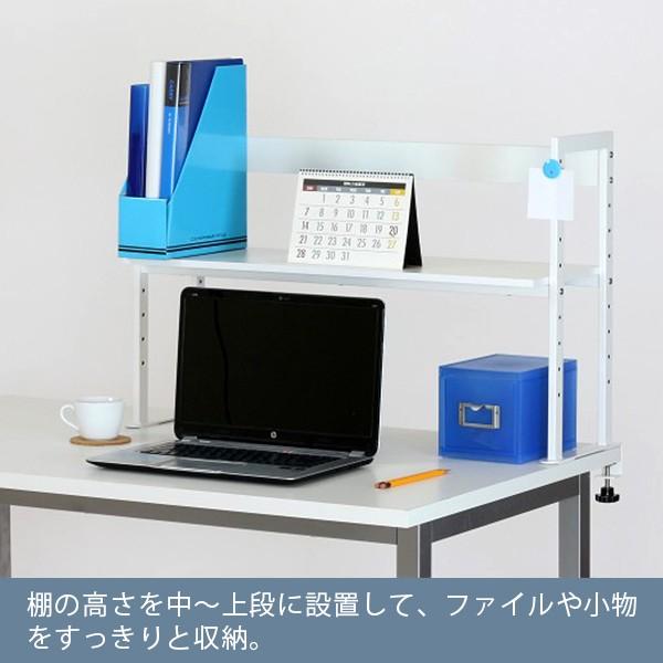 林製作所 机上ラック モニター台 デスク周り デスクラック 1段