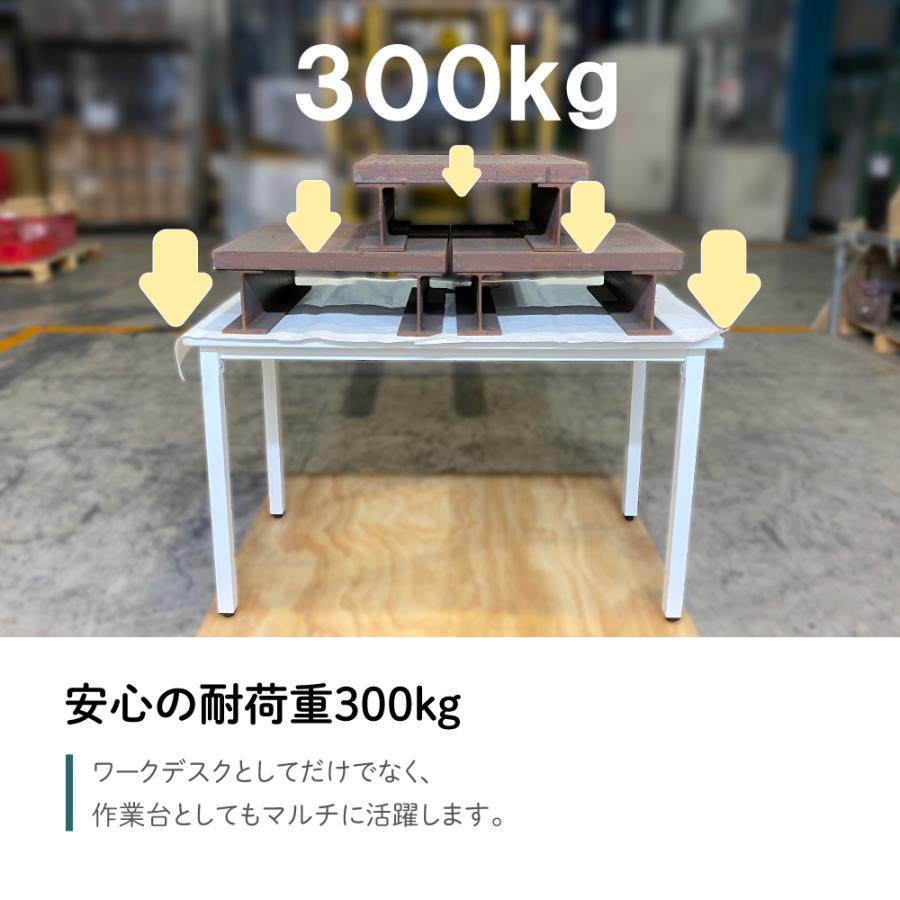 林製作所 作業台 作業テーブル シンプルワークデスク ZIP LINKIIブース