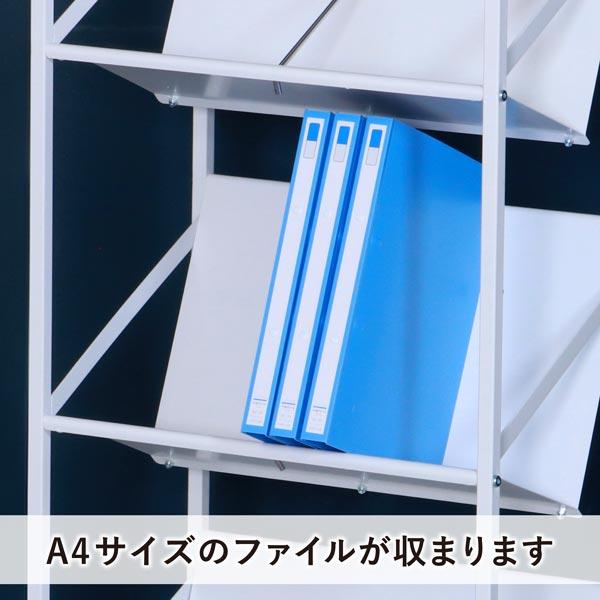 林製作所 デスクワゴン スタンダードファイルラックワゴン 2段