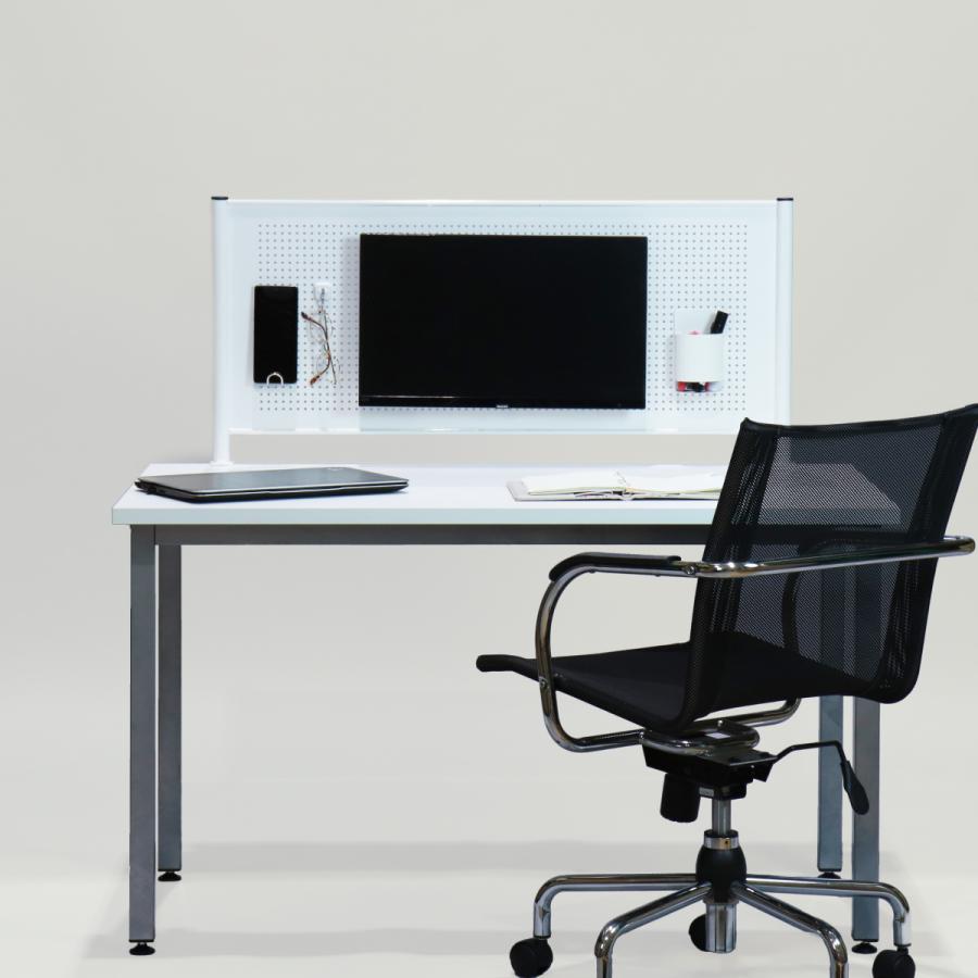 林製作所 デスクトップパネル モニター取付可能 VESA対応 幅120cm