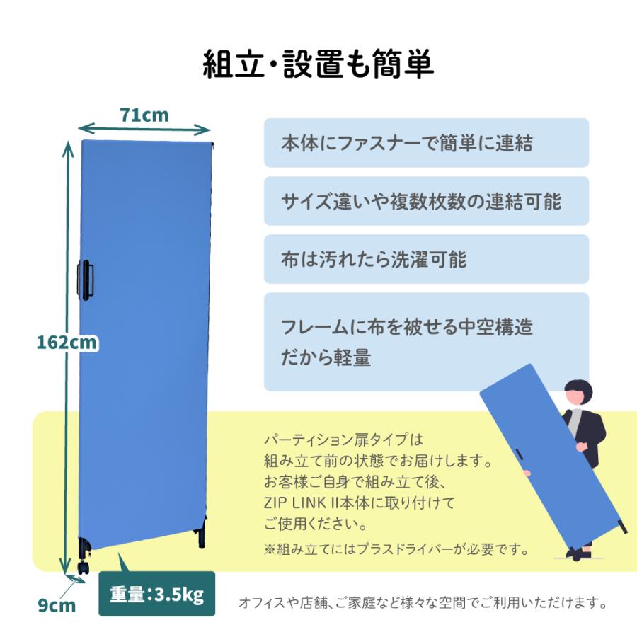 パーテーション ZIP LINK II ジップリンク パーティション 扉 パーテーション ZIP LINK II ジップリンク パーティション 扉