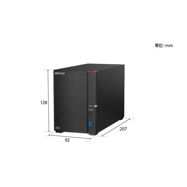 BUFFALO NAS 4TB LS720D0402 RAID対応 BUFFALO NAS LS720D0402 容量：4TB リテール品(正規製品