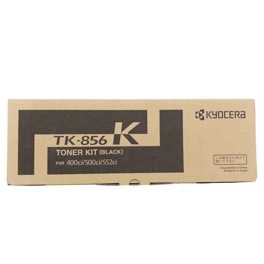京セラ TK-856K トナー(ブラック) 純正 トナーカートリッジ TASKalfa400ci / TASKalfa500ci / TASKalfa522ci対応