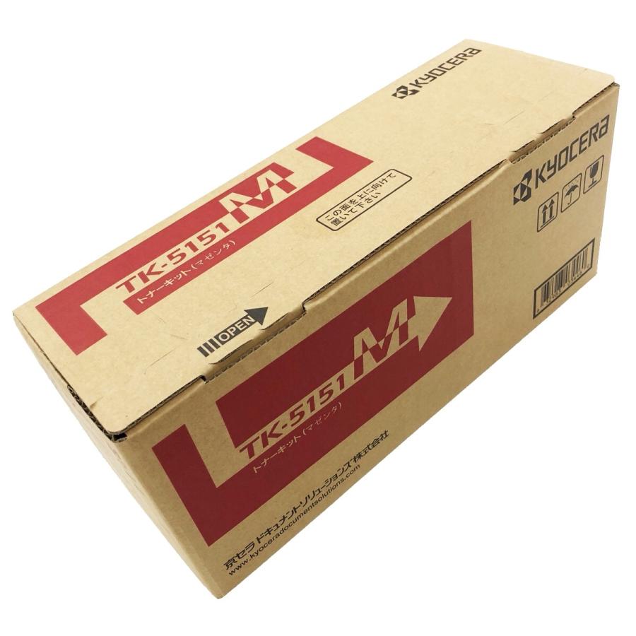 京セラ TK-5151M トナー(マゼンタ) 純正 トナーカートリッジ ECOSYS M6535cidn対応