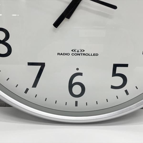 CITIZEN（シチズン） 壁掛電波時計 シルバー 中古 AC-881254B