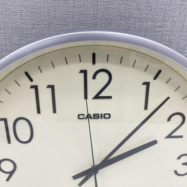 CASIO（カシオ） 壁掛電波時計 ウェーブセプター 掛け時計 シンプル