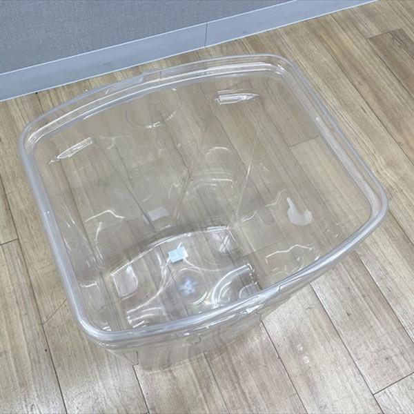 イトーキ ダストボックス エスキャビネット 天板付 ゴミ箱 業務用 店舗用 ブラック 中古 AG-880847Bの画像