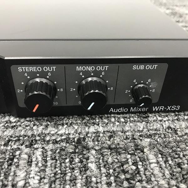 コンパクトオーディオミキサー パナソニック RAMSA WR-XS3 ※ジャンク品