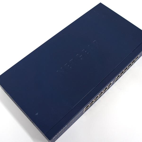 ブルー NETGEAR 24ポート スイッチングハブ ギガビット アンマネージ
