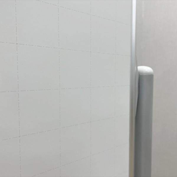 オカムラ（okamura） 脚付ホワイトボード 両面式 片面暗線入り 移動式