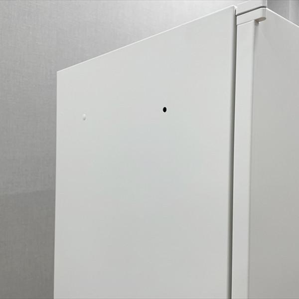 オカムラ ビジネスキッチン レクトライン カップケース 両開き扉 W900 H1810 ホワイト 中古 CB-880800B_9