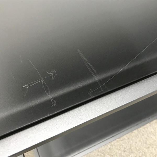 コクヨ 大型シェルフ 要組立 ジューク ワードローブユニット付 W2080 H2125 ブラック 中古の画像