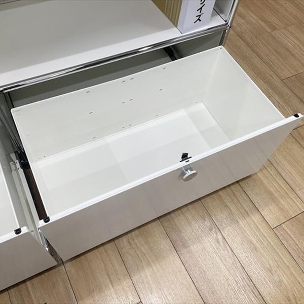 USM コンビキャビネット 2列3段 1段エクステンションドア2段オープン