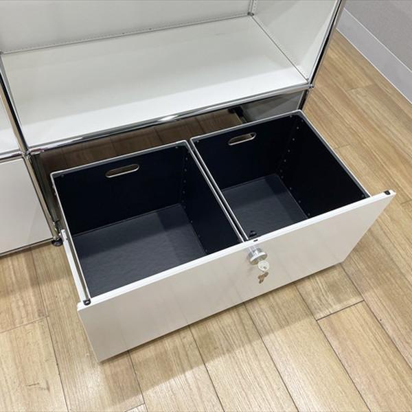 USM USMハラー コンビキャビネット 2列2段 エクステンションドア