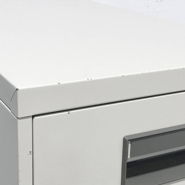 ファイリングキャビネット 4段 A4対応 スチールキャビネット コクヨ ナチュラルグレー 中古 CF-876493C | KOKUYO | 04