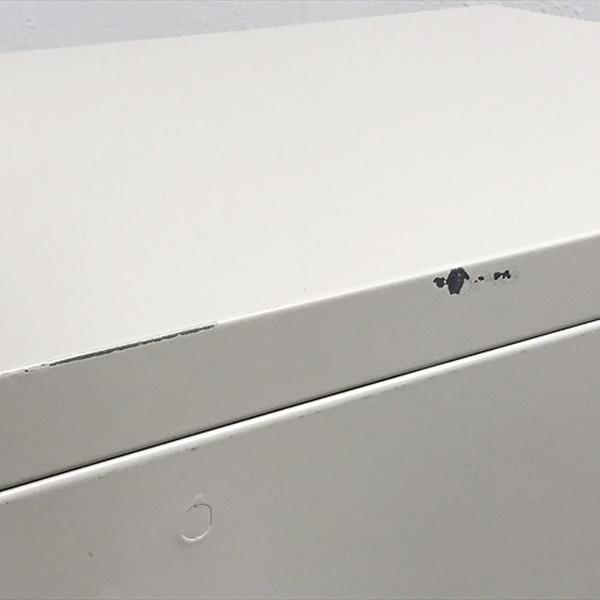 ファイリングキャビネット 4段 A4対応 スチールキャビネット コクヨ ナチュラルグレー 中古 CF-876493C | KOKUYO | 06