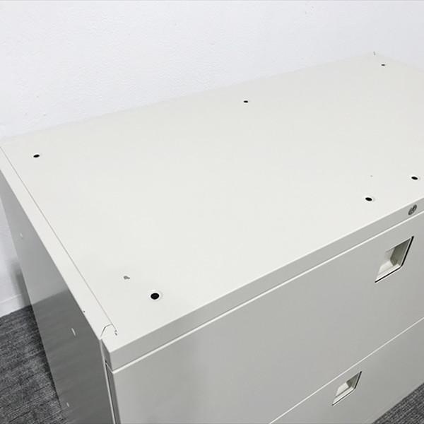 オカムラ ラテラルキャビネット 2段 レクトライン 幅900×高760 オカムラ ラテラルキャビネット 2段 レクトライン 幅900×高760