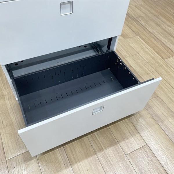 ラテラルキャビネット 2段 レクトライン 4TG1ZC ZA75 オカムラ  中古 CL-881172Bの画像