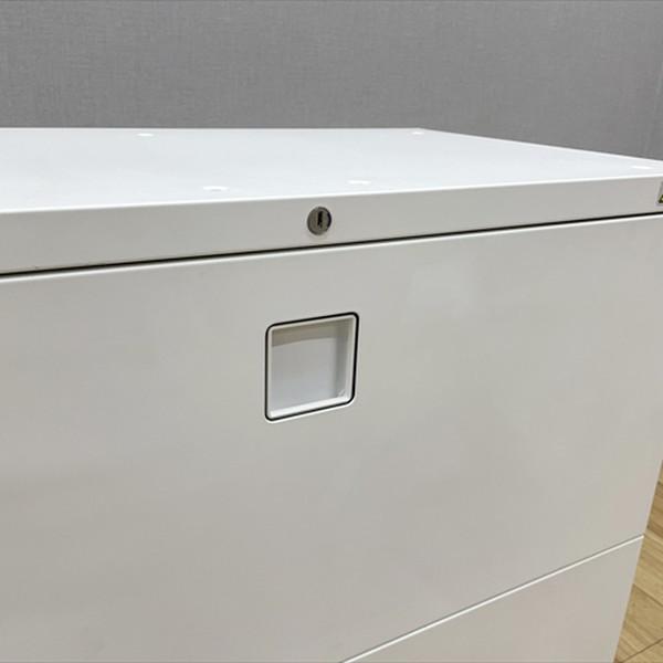 ラテラルキャビネット 2段 レクトライン 4TG1ZC ZA75 オカムラ  中古 CL-881172Bの画像