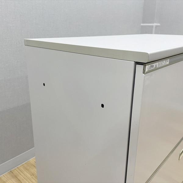 イトーキ（ITOKI） ラテラルキャビネット 3段 シンライン 天板付