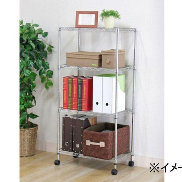 不二貿易（Fuji Boeki） メタルラック メタルシェルフ 4段