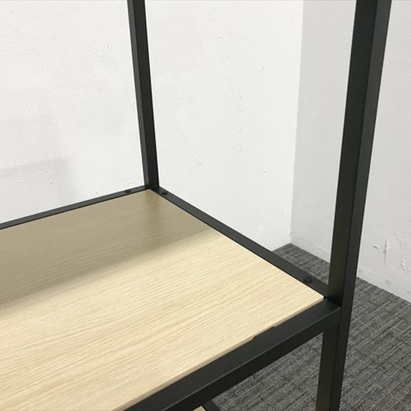【未使用】アスプルンド 3段コーナーシェルフ オープン書庫 ブラック 木目調 コーナーラック H1200 展示品級 Sランク CO-874859S_3