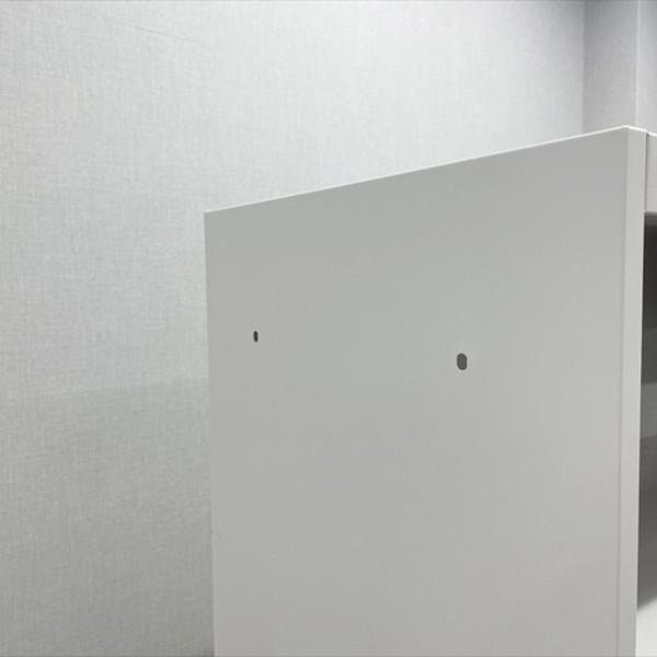 イトーキ オープン書庫 ロング シンライン スチールキャビネット W900 グレー 中古 CO-879481Bの画像