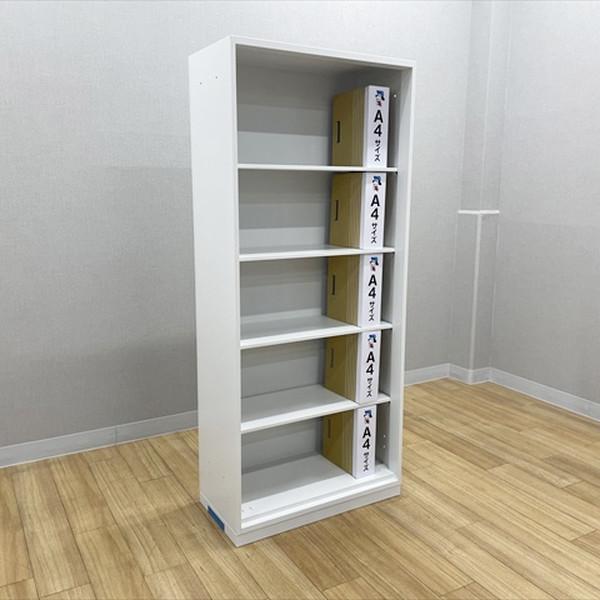 ウチダ オープン書庫 ロング HS 書類収納 スチールキャビネット 